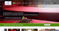 Desktop Screenshot of hotelchipiona.com
